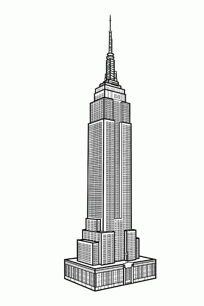 Dessin à colorier: Etats-Unis (USA) (Géographie et Lieux) #193282 - Coloriages à Imprimer Gratuits