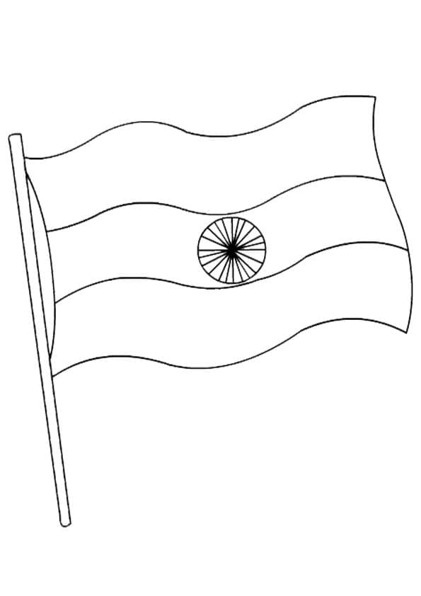Dessin à colorier: Inde (Géographie et Lieux) #183996 - Coloriages à Imprimer Gratuits