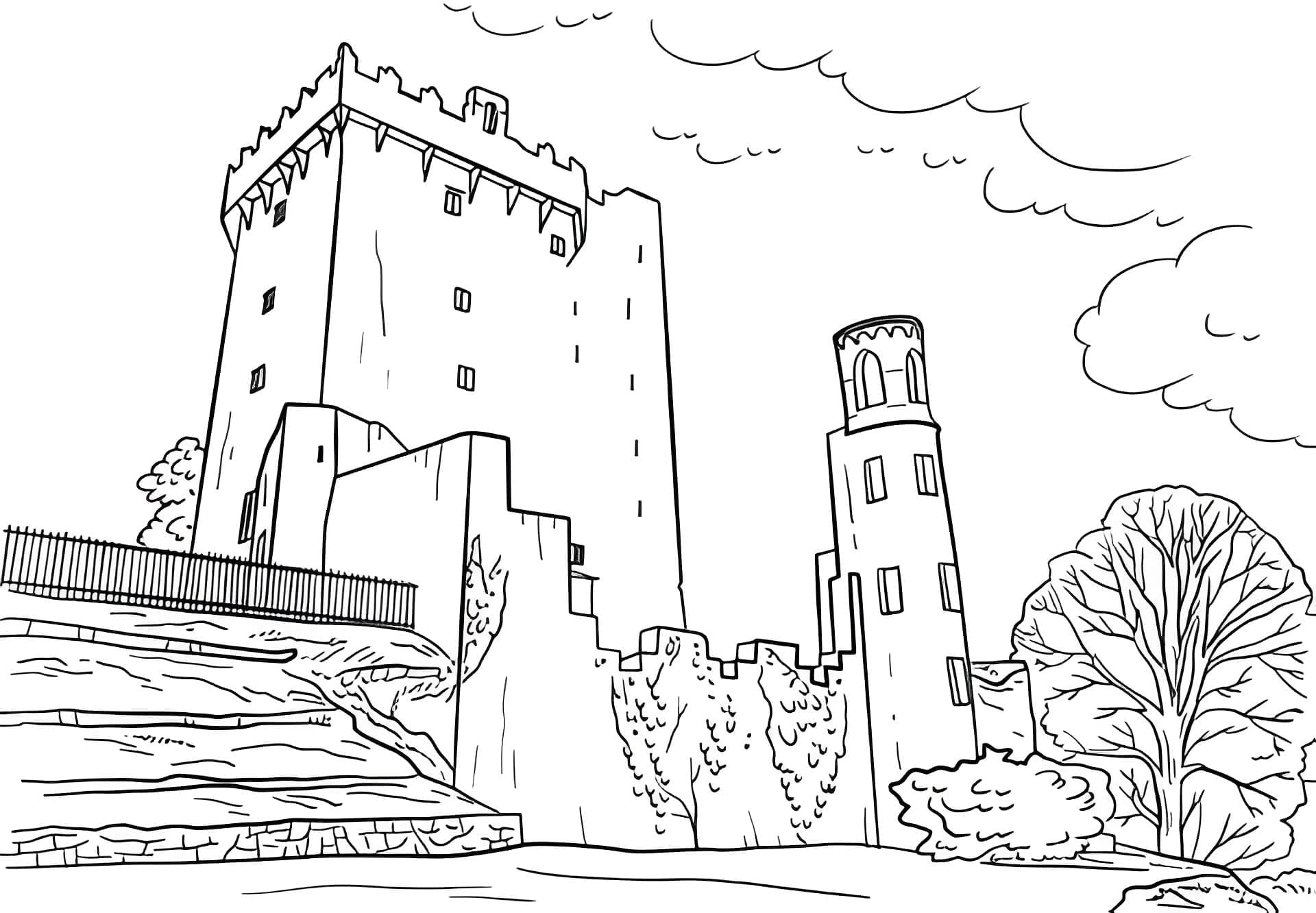 Dessin à colorier: Irlande (Géographie et Lieux) #192929 - Coloriages à Imprimer Gratuits