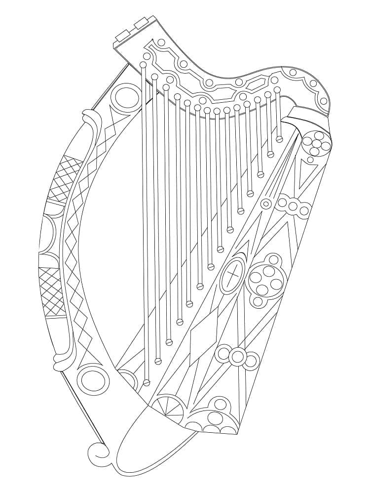 Dessin à colorier: Irlande (Géographie et Lieux) #192932 - Coloriages à Imprimer Gratuits