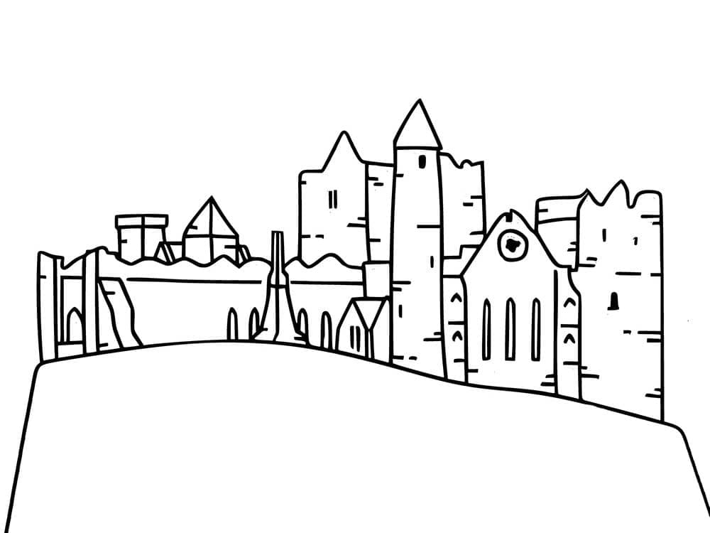 Dessin à colorier: Irlande (Géographie et Lieux) #192933 - Coloriages à Imprimer Gratuits