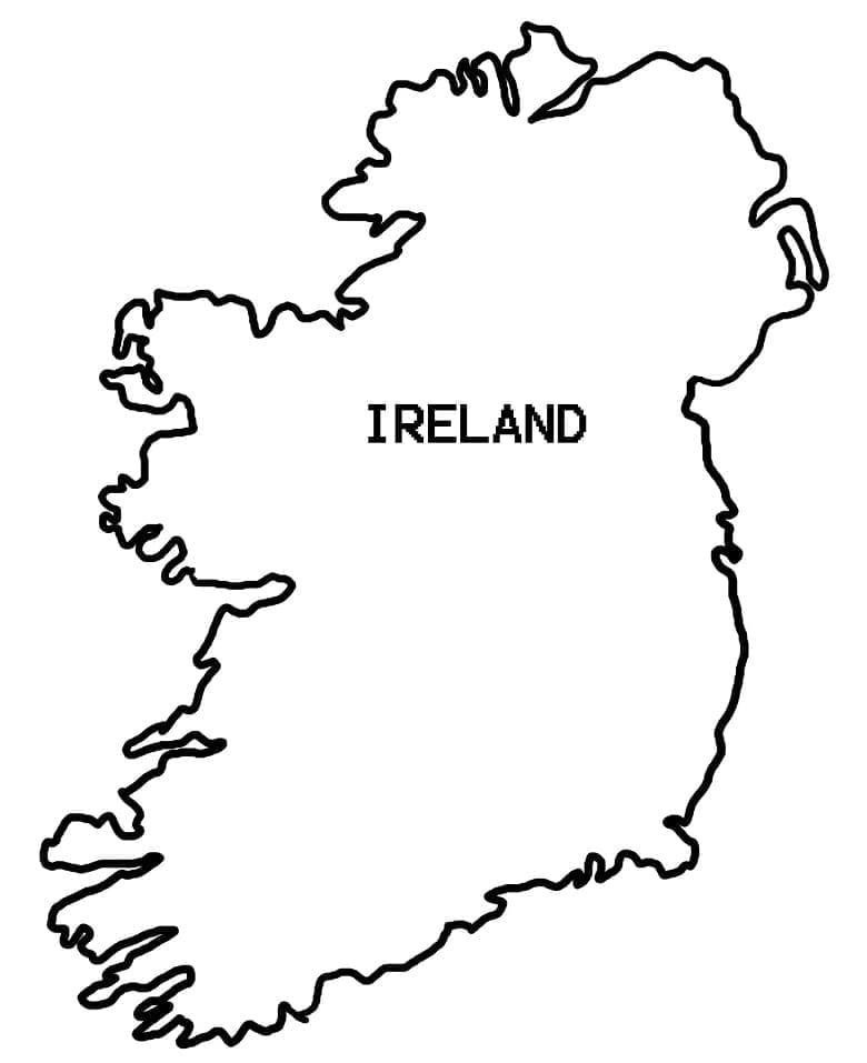 Dessin à colorier: Irlande (Géographie et Lieux) #192939 - Coloriages à Imprimer Gratuits