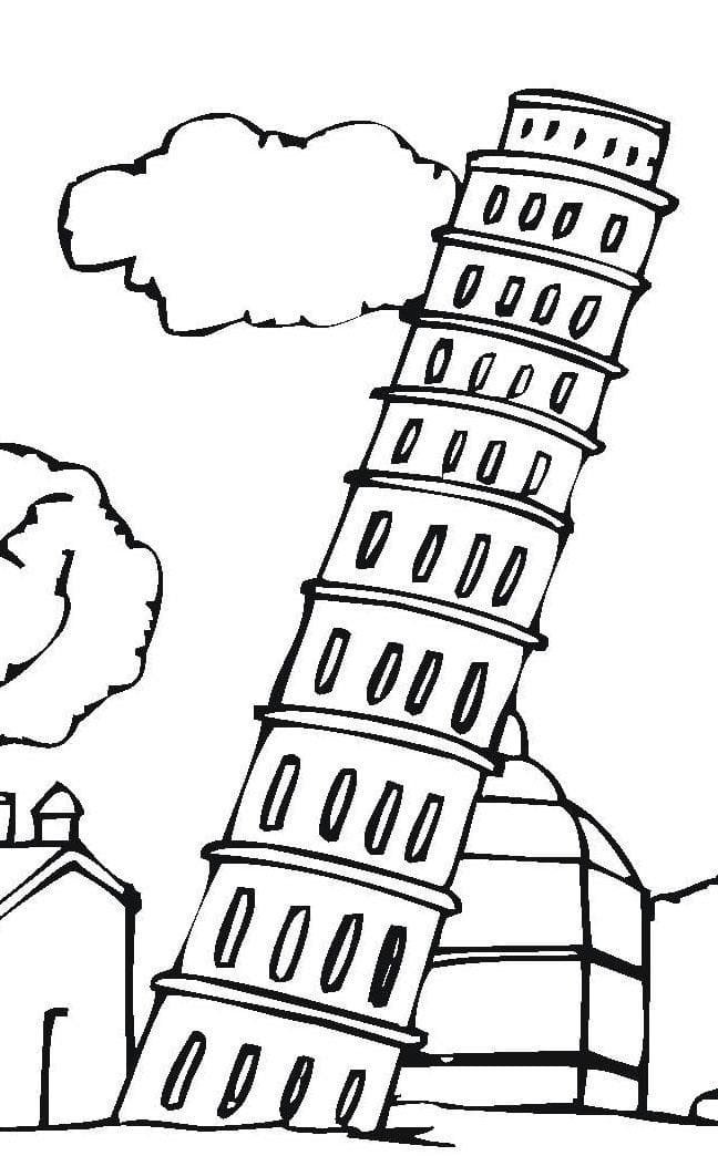 Dessin à colorier: Italie (Géographie et Lieux) #180522 - Coloriages à Imprimer Gratuits
