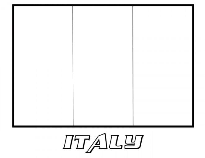 Dessin à colorier: Italie (Géographie et Lieux) #180524 - Coloriages à Imprimer Gratuits