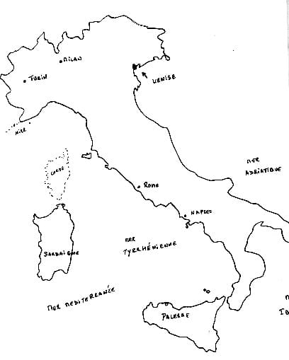 Dessin à colorier: Italie (Géographie et Lieux) #180528 - Coloriages à Imprimer Gratuits