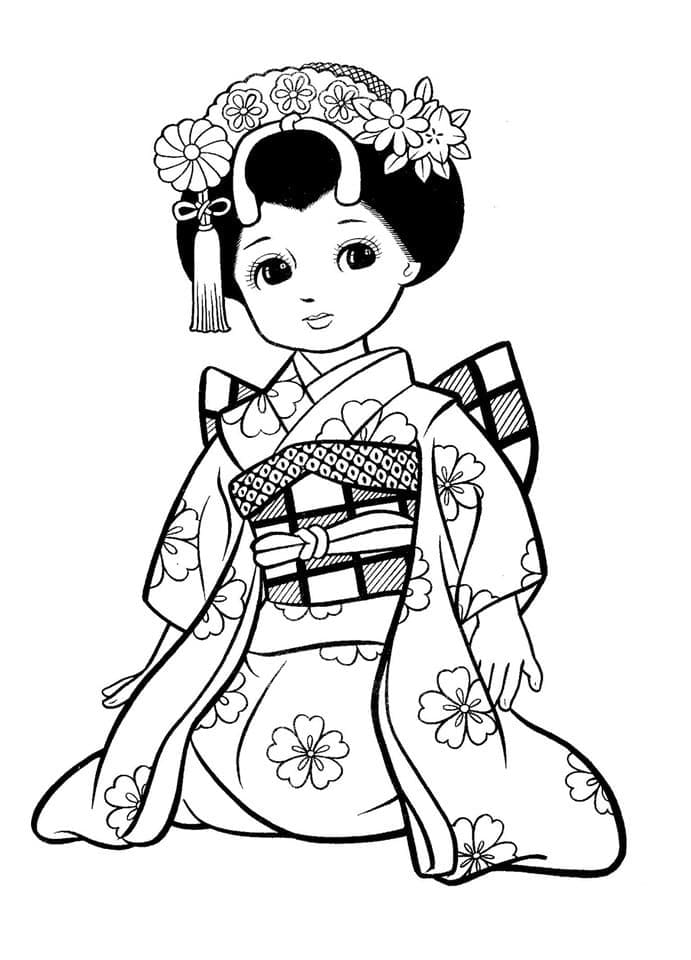 Dessin à colorier: Japon (Géographie et Lieux) #183927 - Coloriages à Imprimer Gratuits