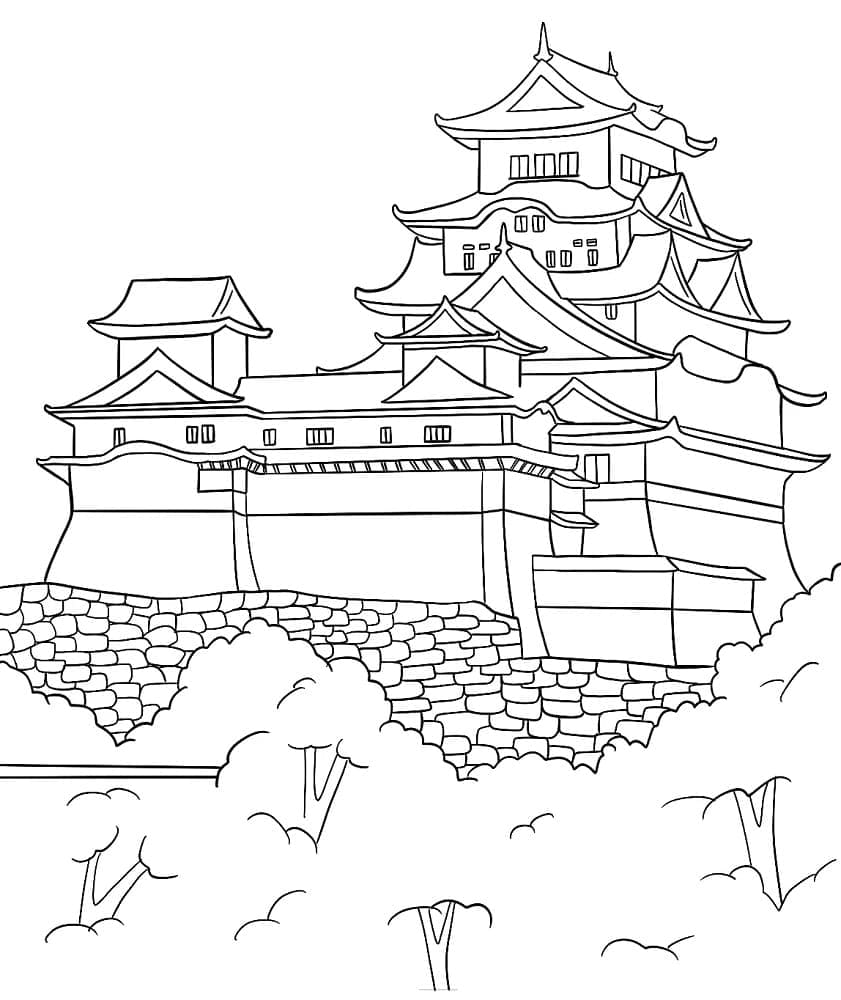 Dessin à colorier: Japon (Géographie et Lieux) #183940 - Coloriages à Imprimer Gratuits