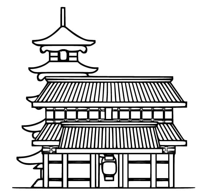 Dessin à colorier: Japon (Géographie et Lieux) #183945 - Coloriages à Imprimer Gratuits