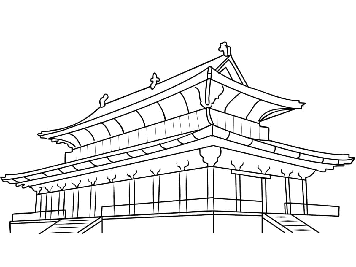 Dessin à colorier: Japon (Géographie et Lieux) #183948 - Coloriages à Imprimer Gratuits