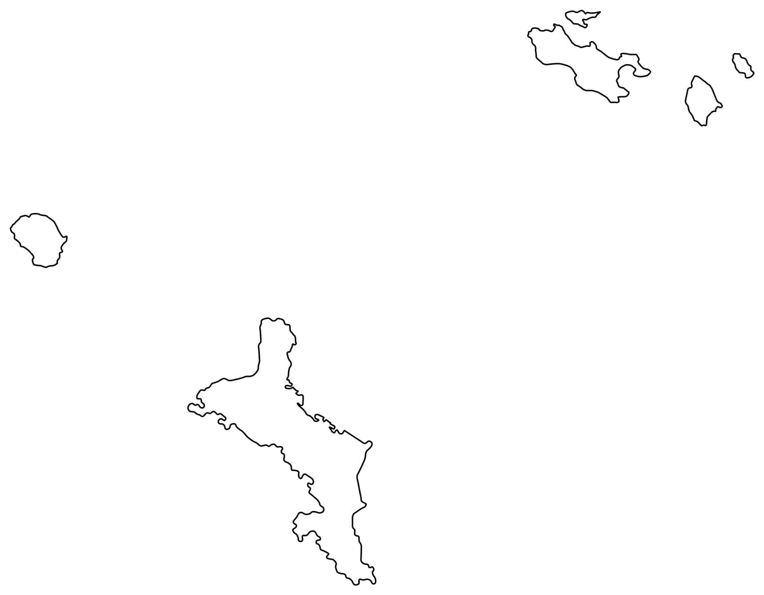 Dessin à colorier: Les Seychelles (Géographie et Lieux) #191739 - Coloriages à Imprimer Gratuits