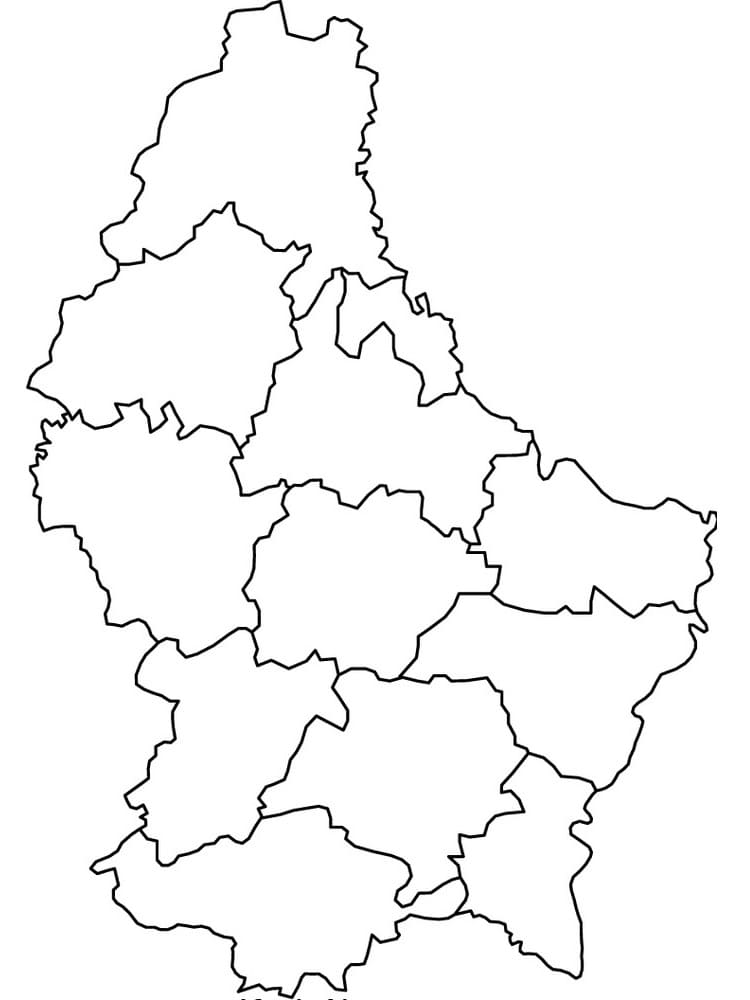 Dessin à colorier: Luxembourg (Géographie et Lieux) #183964 - Coloriages à Imprimer Gratuits