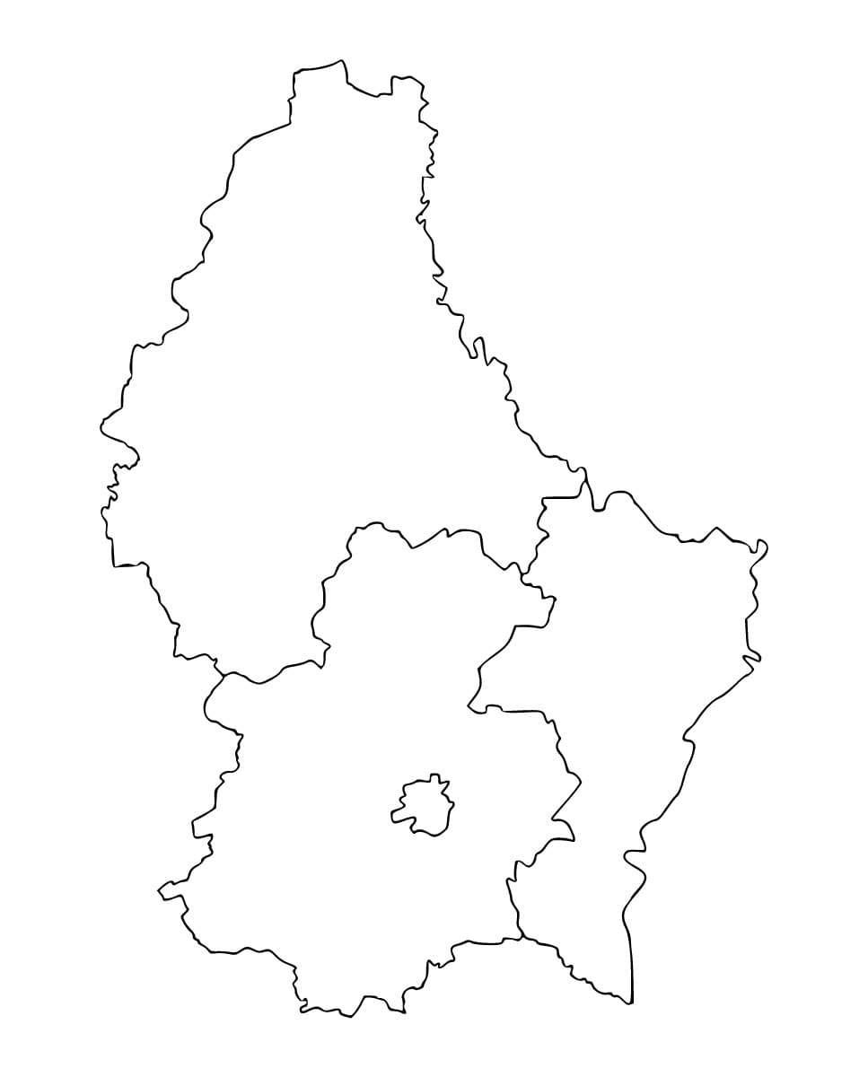 Dessin à colorier: Luxembourg (Géographie et Lieux) #183965 - Coloriages à Imprimer Gratuits