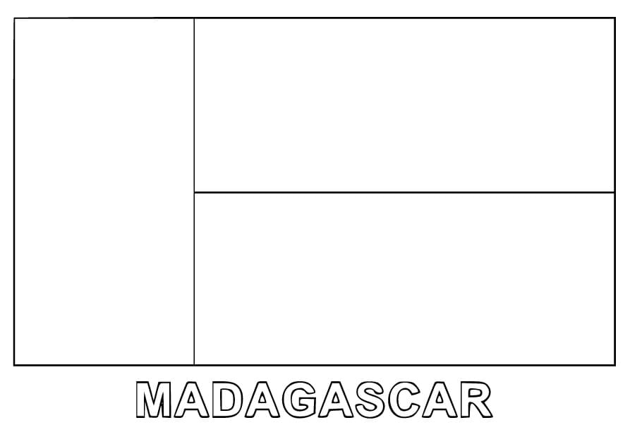 Dessin à colorier: Madagascar (Géographie et Lieux) #191654 - Coloriages à Imprimer Gratuits