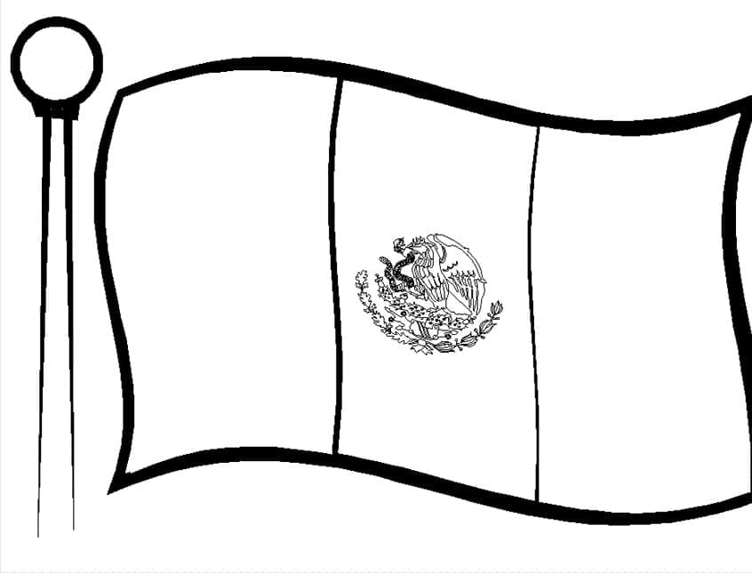 Dessin à colorier: Mexique (Géographie et Lieux) #184037 - Coloriages à Imprimer Gratuits