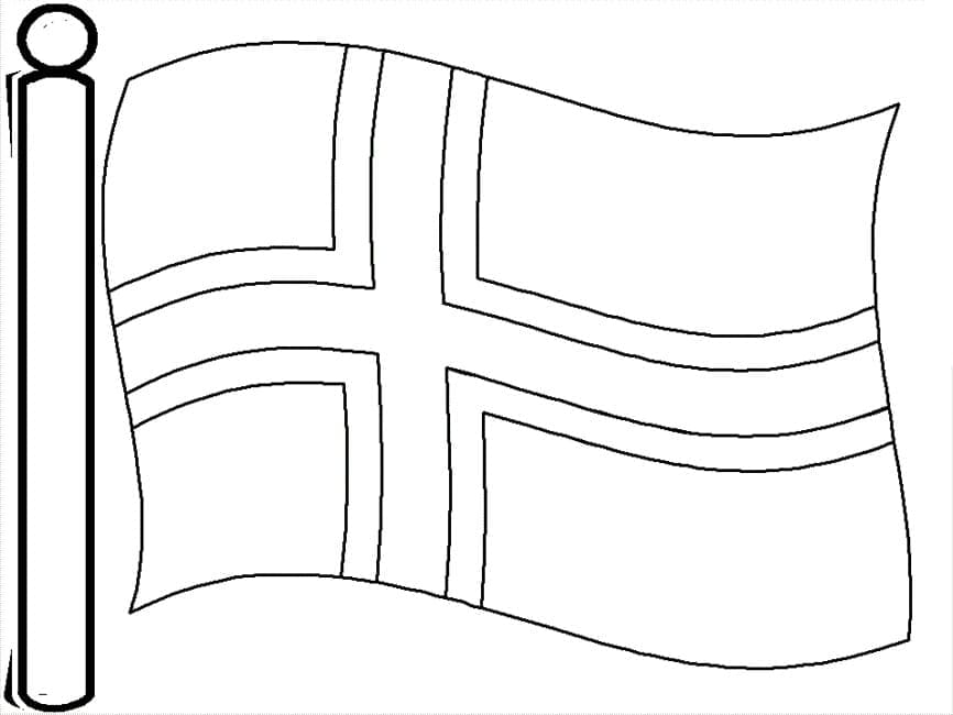 Dessin à colorier: Norvège (Géographie et Lieux) #184103 - Coloriages à Imprimer Gratuits