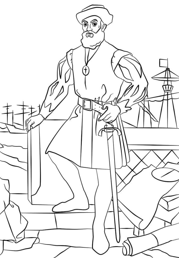 Dessin à colorier: Portugal (Géographie et Lieux) #215972 - Coloriages à Imprimer Gratuits