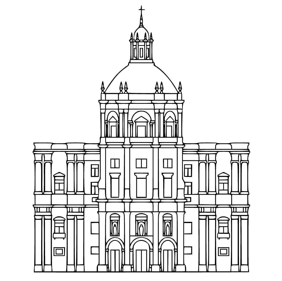 Dessin à colorier: Portugal (Géographie et Lieux) #215980 - Coloriages à Imprimer Gratuits