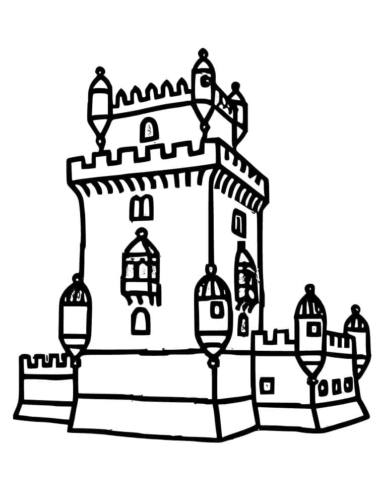 Dessin à colorier: Portugal (Géographie et Lieux) #215981 - Coloriages à Imprimer Gratuits