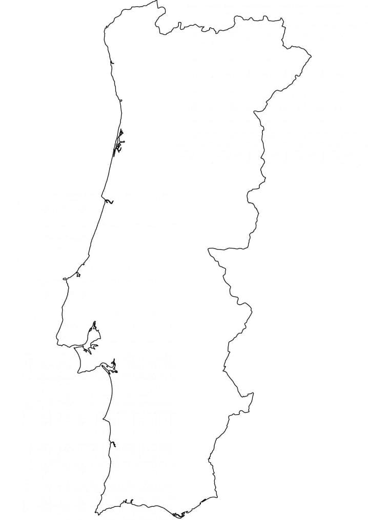Dessin à colorier: Portugal (Géographie et Lieux) #215989 - Coloriages à Imprimer Gratuits