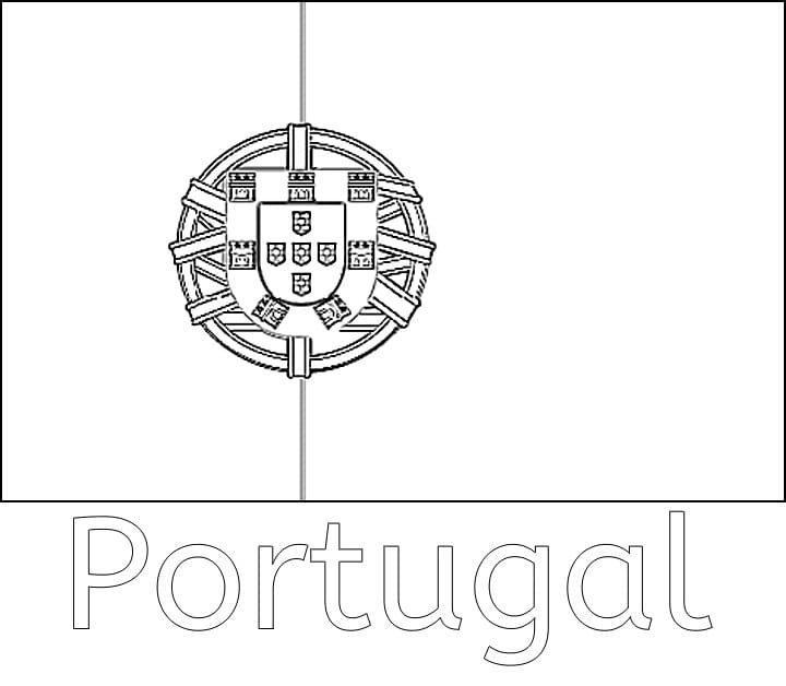 Dessin à colorier: Portugal (Géographie et Lieux) #218172 - Coloriages à Imprimer Gratuits