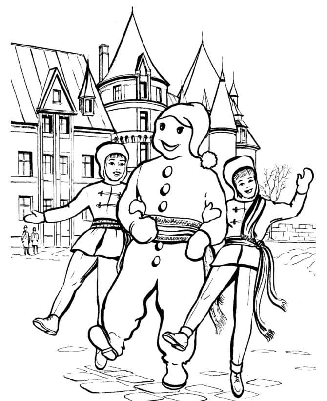 Dessin à colorier: Québec (Géographie et Lieux) #194307 - Coloriages à Imprimer Gratuits