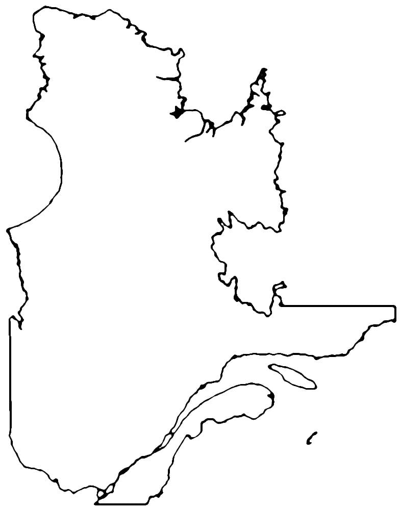 Dessin à colorier: Québec (Géographie et Lieux) #194310 - Coloriages à Imprimer Gratuits