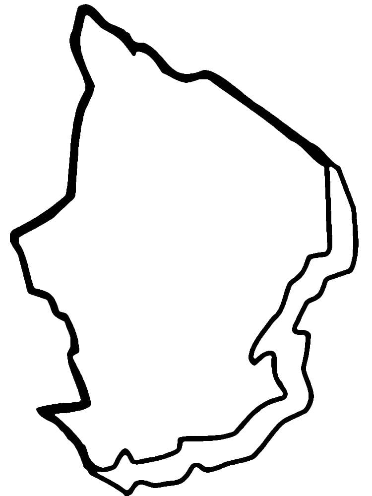 Dessin à colorier: Tchad (Géographie et Lieux) #191674 - Coloriages à Imprimer Gratuits