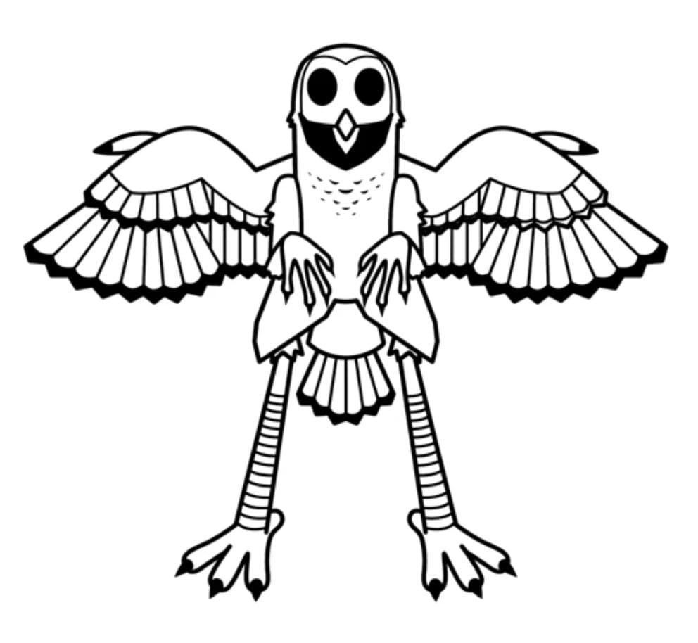 Coloriage gratuit 99 Nuits dans la Forêt #221575 de la collection Jeux Vidéos à imprimer