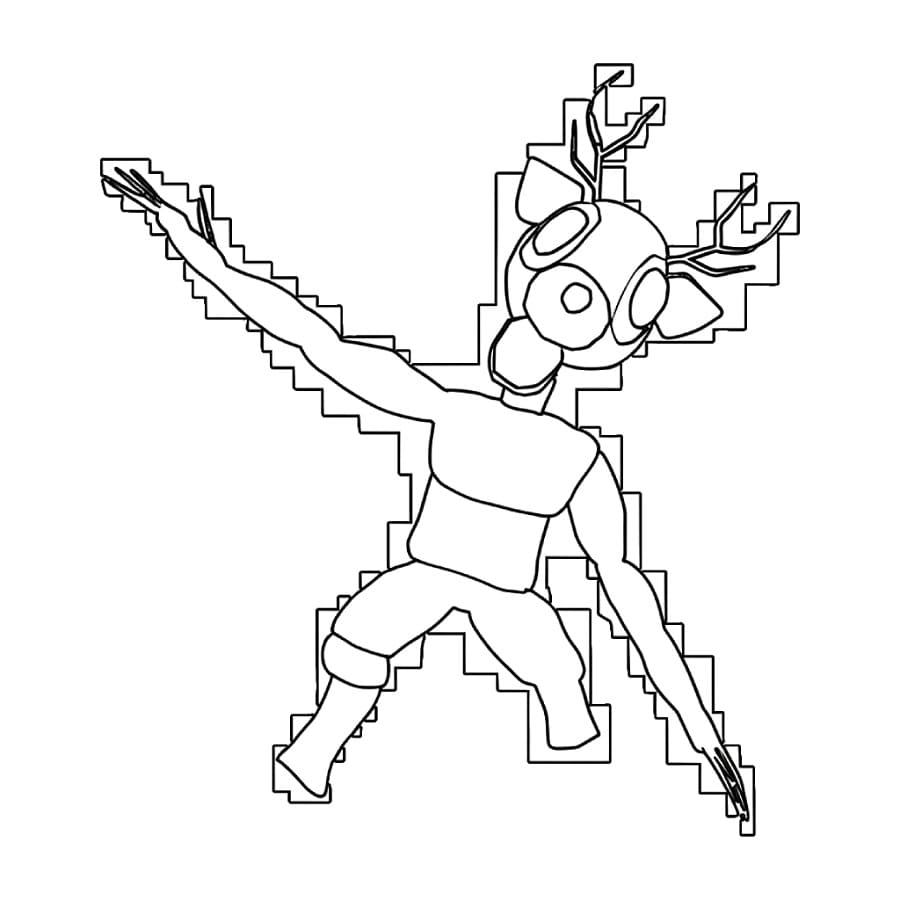 Coloriage gratuit 99 Nuits dans la Forêt #221594 de la collection Jeux Vidéos à imprimer