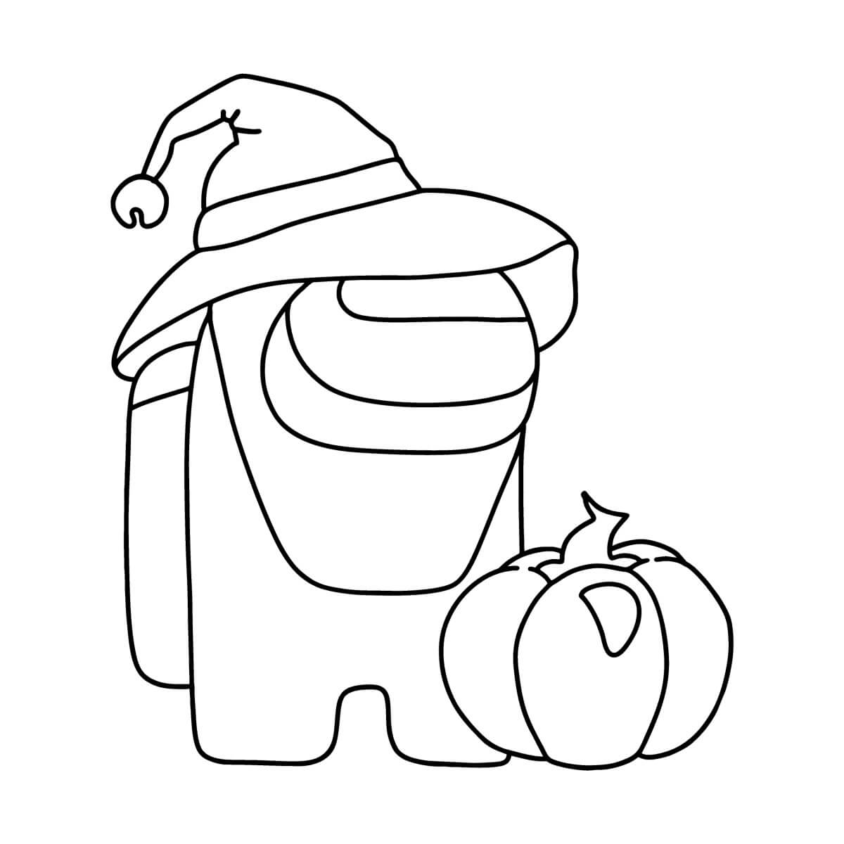 Coloriage gratuit pour enfants et adultes Among Us #171953, collection Jeux Vidéos