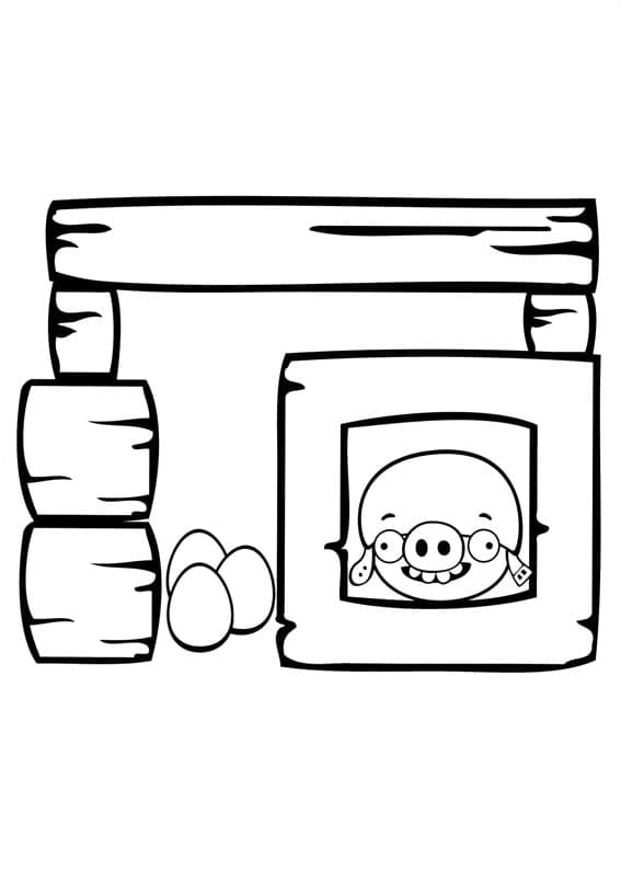 Coloriage gratuit Angry Birds #195730 de la collection Jeux Vidéos à imprimer