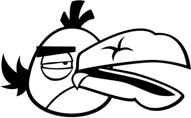 Dessin à colorier Angry Birds #195748 issu de la collection Jeux Vidéos, prêt à imprimer Dessin à colorier Angry Birds #195748 issu de la collection Jeux Vidéos, prêt à imprimer