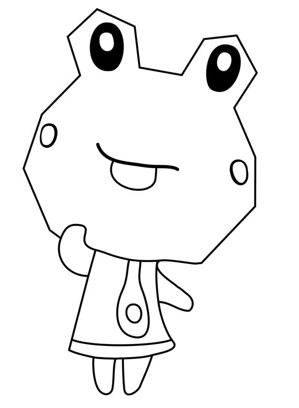 Dessin à colorier: Animal Crossing (Jeux Vidéos) #179122 - Coloriages à Imprimer Gratuits
