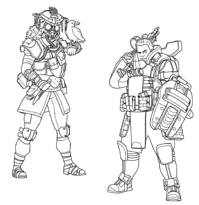 Coloriage Apex Legends #184319 à imprimer gratuitement, extrait de la collection Jeux Vidéos Coloriage Apex Legends #184319 à imprimer gratuitement, extrait de la collection Jeux Vidéos