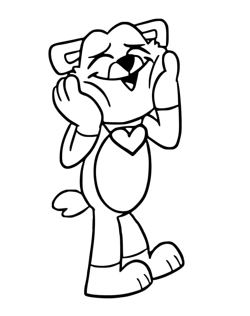 Coloriage imprimable Bobby BearHug #215468 de la collection Jeux Vidéos à colorier aux crayons