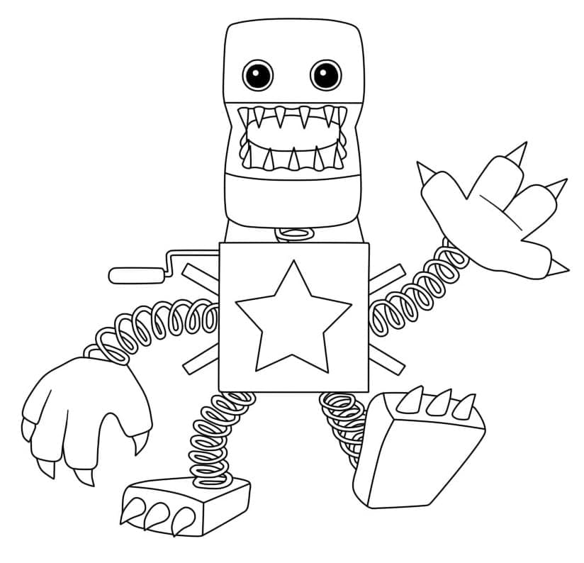 Dessin à colorier: Boxy Boo (Jeux Vidéos) #211898 - Coloriages à Imprimer Gratuits