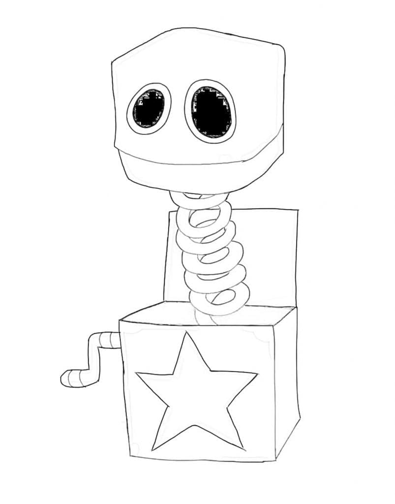 Dessin à colorier: Boxy Boo (Jeux Vidéos) #211903 - Coloriages à Imprimer Gratuits