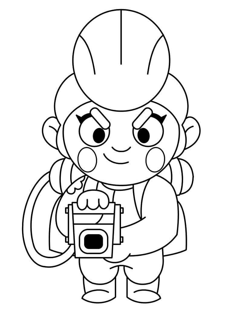 Joli coloriage Brawl Stars #175485 de la collection Jeux Vidéos, prêt à imprimer pour petits et grands Joli coloriage Brawl Stars #175485 de la collection Jeux Vidéos, prêt à imprimer pour petits et grands