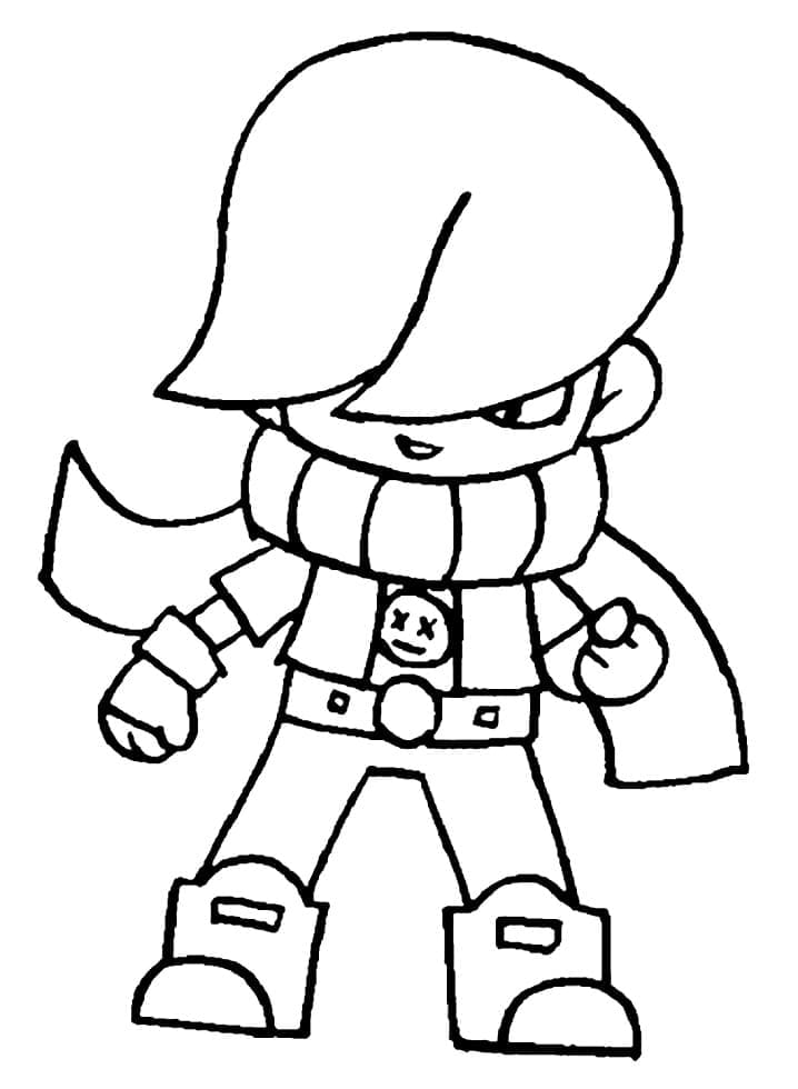 Coloriage Brawl Stars #175495 à imprimer gratuitement, extrait de la collection Jeux Vidéos Coloriage Brawl Stars #175495 à imprimer gratuitement, extrait de la collection Jeux Vidéos