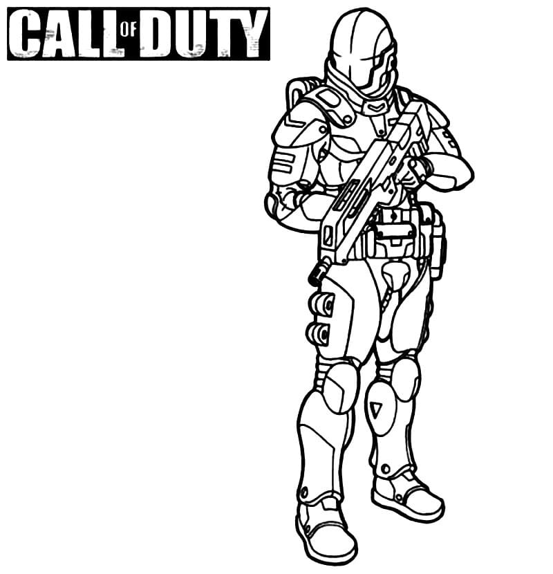 Page de coloriage Call Of Duty #198997, collection Jeux Vidéos, à imprimer et colorier Page de coloriage Call Of Duty #198997, collection Jeux Vidéos, à imprimer et colorier
