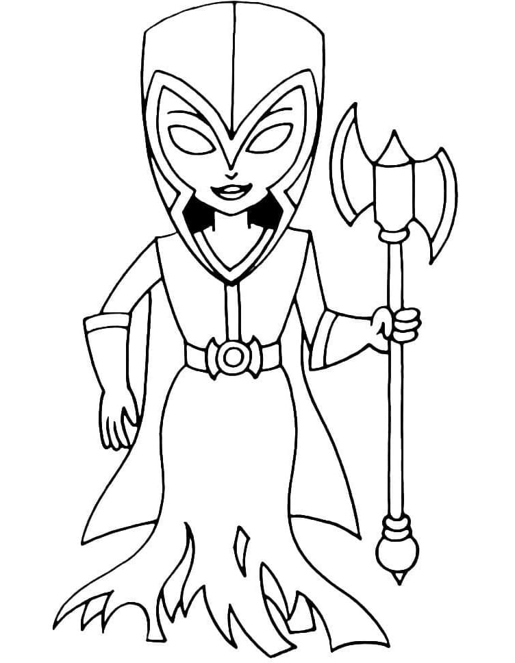 Coloriage gratuit Clash Royale #200941 de la collection Jeux Vidéos à imprimer