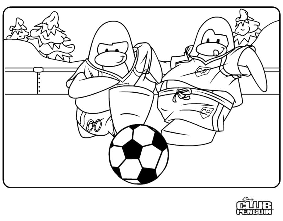 Illustration au trait Club Penguin #204936 de la collection Jeux Vidéos à colorier gratuitement Illustration au trait Club Penguin #204936 de la collection Jeux Vidéos à colorier gratuitement