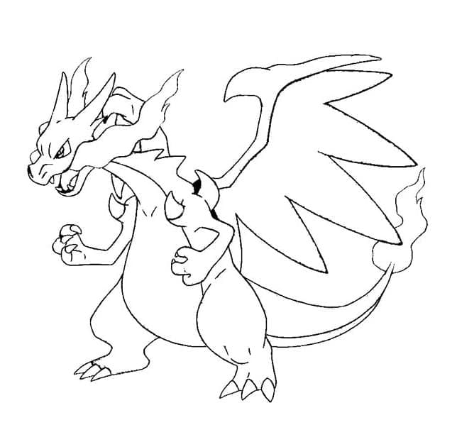 Joli coloriage Dracaufeu #179562 de la collection Jeux Vidéos, prêt à imprimer pour petits et grands Joli coloriage Dracaufeu #179562 de la collection Jeux Vidéos, prêt à imprimer pour petits et grands