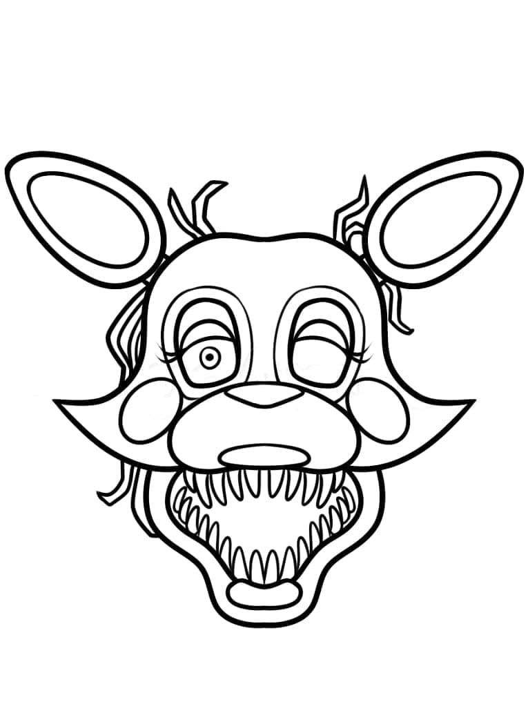 Coloriage gratuit pour enfants et adultes Five Nights at Freddy’s (FNAF) #199635, collection Jeux Vidéos