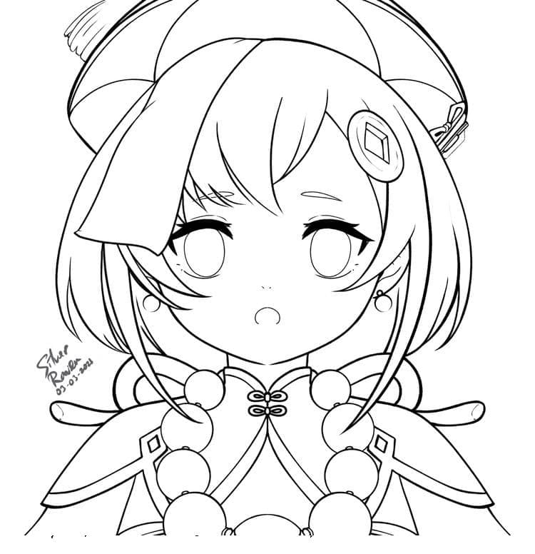 Dessin à colorier: Genshin Impact (Jeux Vidéos) #211705 - Coloriages à Imprimer Gratuits