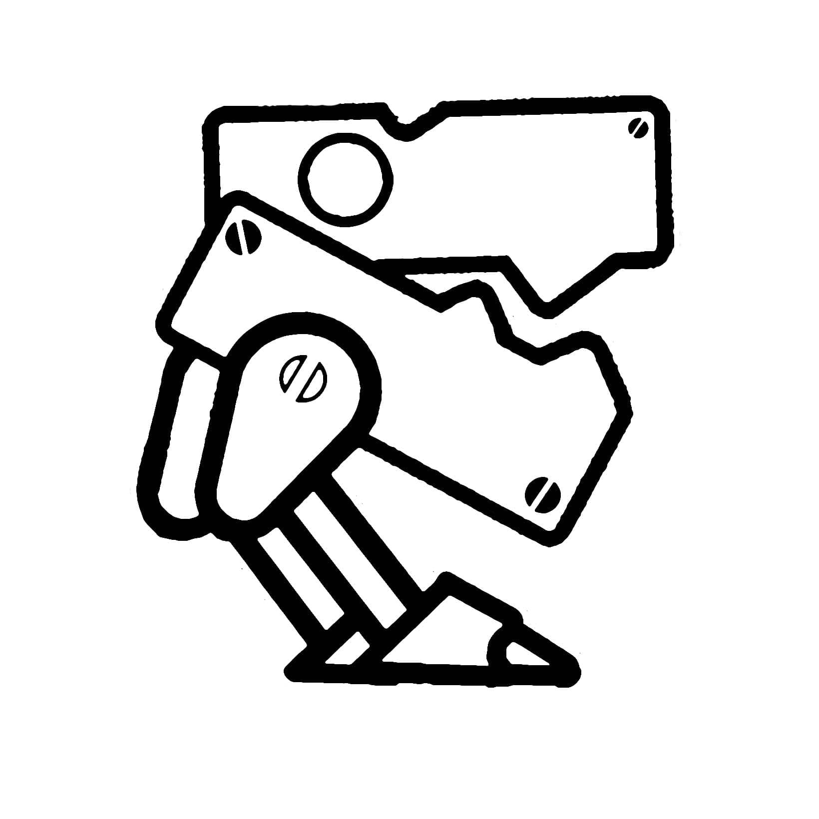 Coloriage gratuit Geometry Dash #221083 de la collection Jeux Vidéos à imprimer