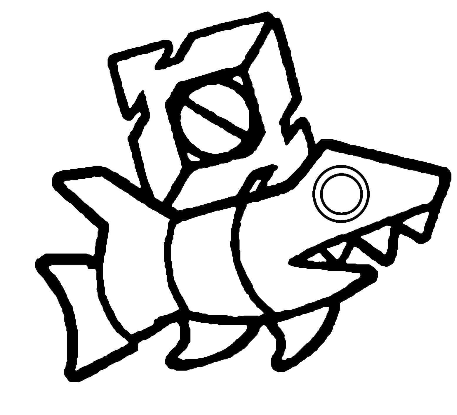 Illustration au trait Geometry Dash #221087 de la collection Jeux Vidéos à colorier gratuitement