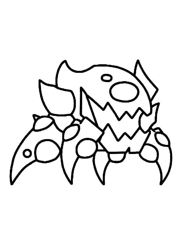 Coloriage gratuit Geometry Dash #221096 de la collection Jeux Vidéos à imprimer