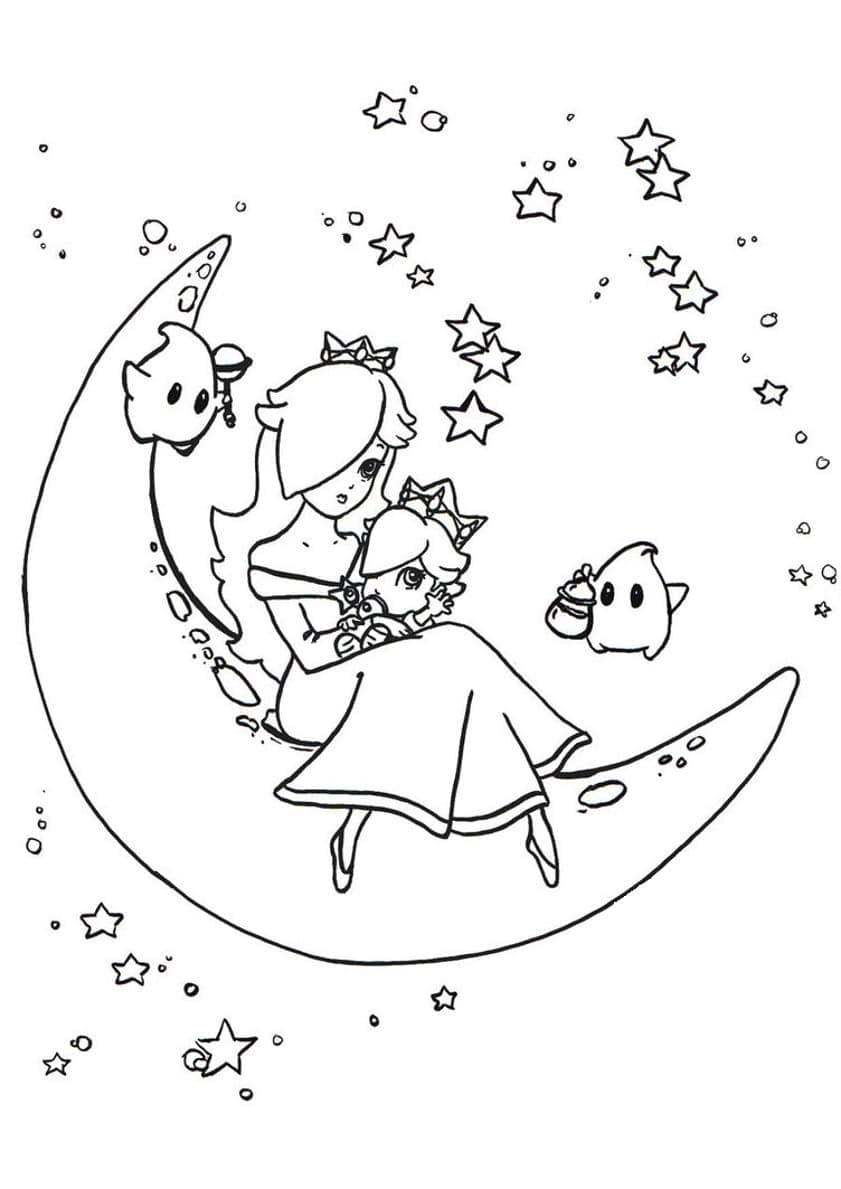 Coloriage gratuit Harmonie #218972 de la collection Jeux Vidéos à imprimer