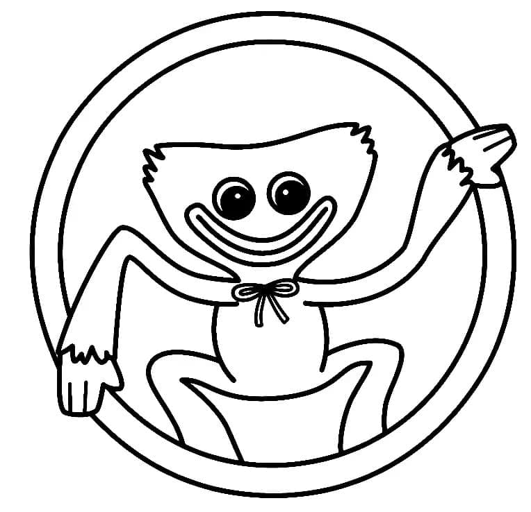 Coloriage à imprimer Huggy Wuggy #206866 de la série Jeux Vidéos, gratuit pour enfants et adultes